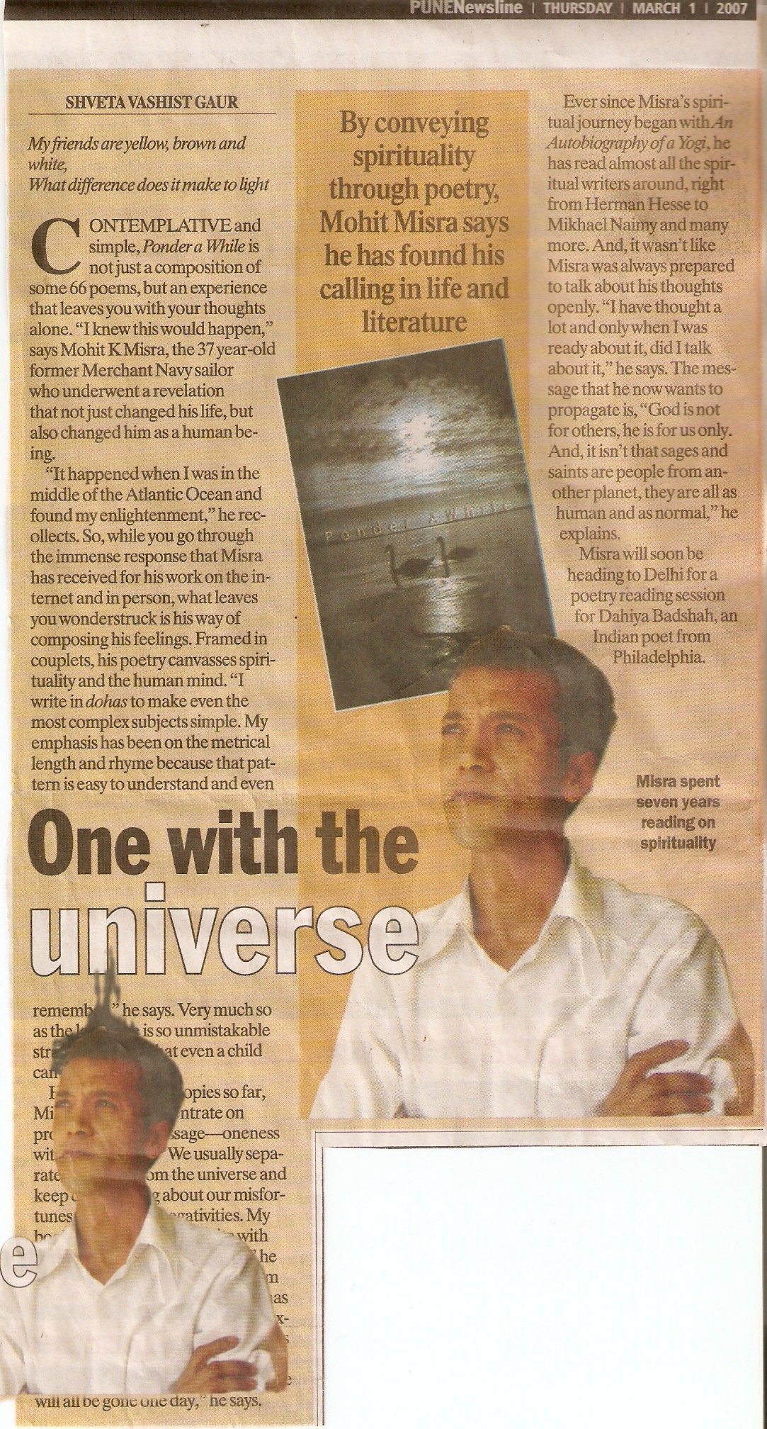 One With The Universe Feature